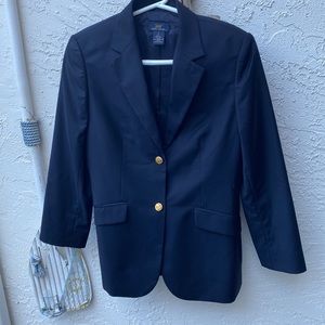 Brooks brothers navy blazer. Size 6.